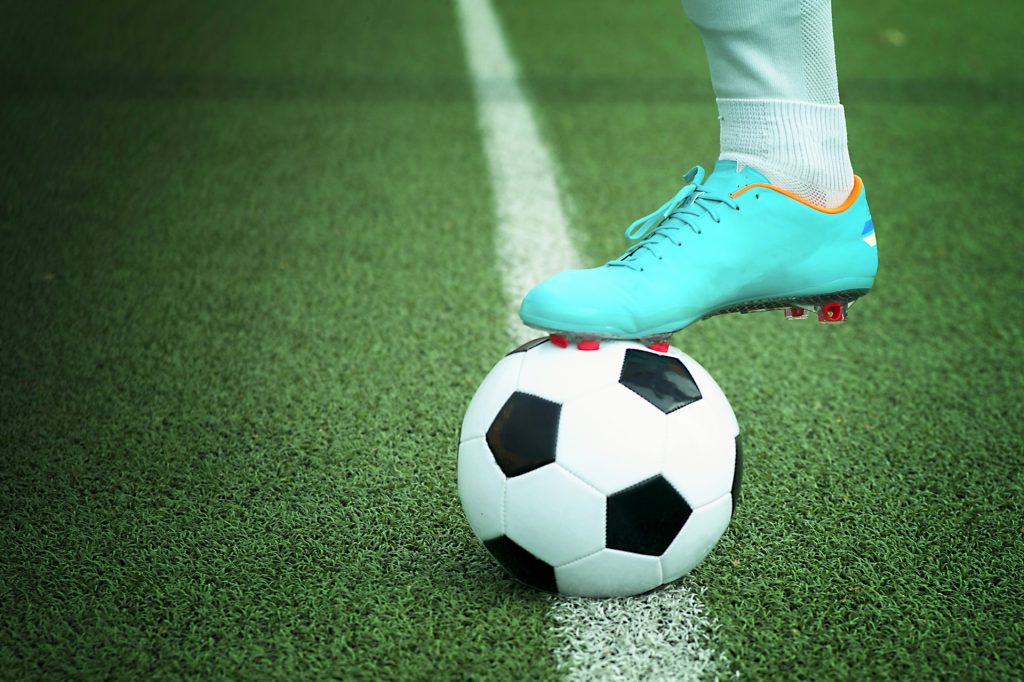 サッカーのトレーニング環境を作成する